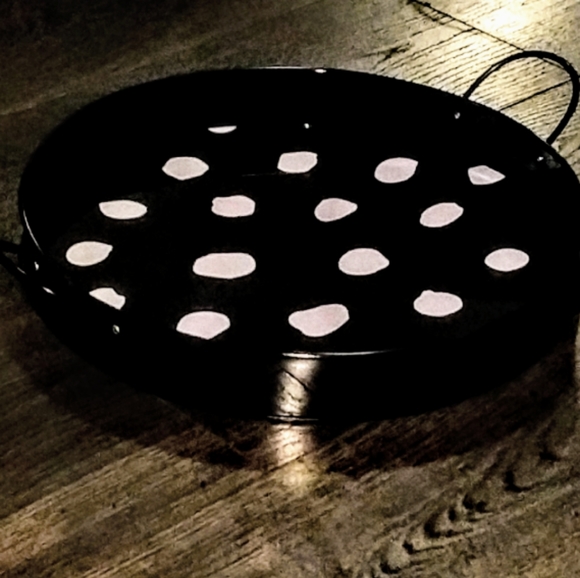 Nwt Target Black boho coffee table tray modern - Picture 3 of 3